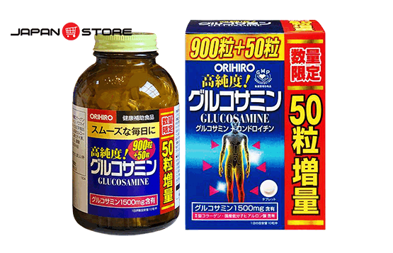 Glucosamin Orihiro 1500mg 900 viên Nhật Bản hỗ trợ điều trị xương khớp 01