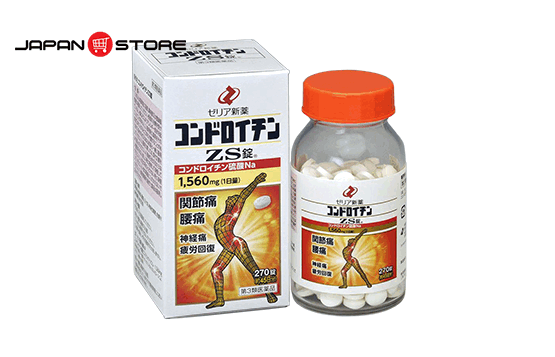 Japanstore,vn -Thuốc xương khớp Người Nhện ZS Nhật Bản Chondroitin ZS 1560mg