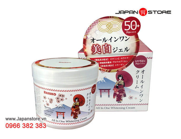 Kem ủ trắng da HASUKO - Hiệu Cô Gái Nhật Bản 280g -1