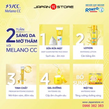 Sữa rửa mặt Melano CC Deep Clear Enzyme Face Wash 130g Chính hãng Rohto Japan 5