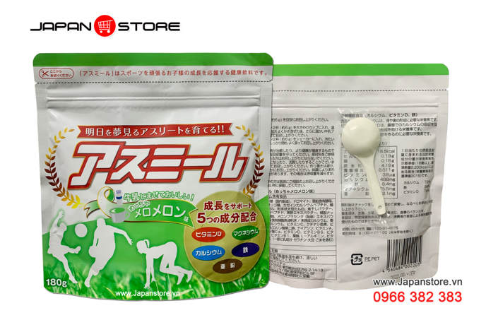 Sữa tăng chiều cao Nhật Bản - Sữa Asumiru cho trẻ từ 3 đến 16 tuổi-Japanstore_vn 01-1
