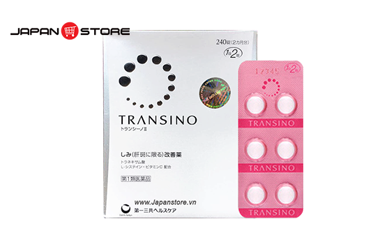 Transino 240 viên-Viên uống trị nám Transino Nhật Bản