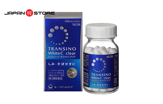 Transino White C Clear 120 viên trắng da