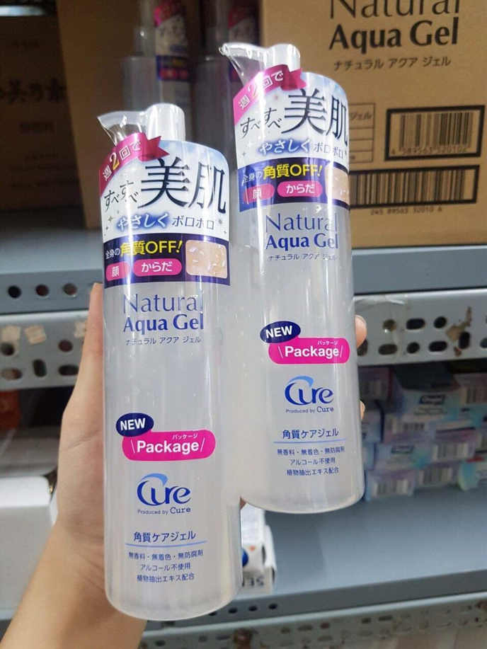 Tẩy tế bào chết Cure Natural Aqua Gel 250ml (250g)-05