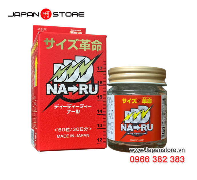 Viên uống NARU Nhật Bản サイズ革命 NARU - viên uống tăng kích thước Cậu Nhỏ NARU_002