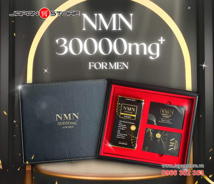 Viên uống NMN 30000 mg For Men của Aishodo Japan _ 02