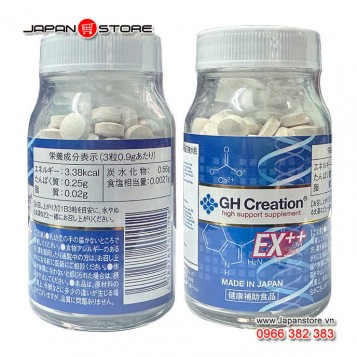 Viên uống tăng chiều cao GH Creation EX++ Chính hãng từ Nhật Bản-01-1