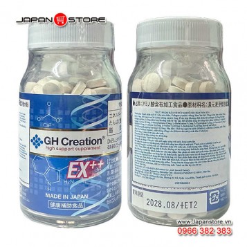 Viên uống tăng chiều cao GH Creation EX++ Chính hãng từ Nhật Bản-02-2