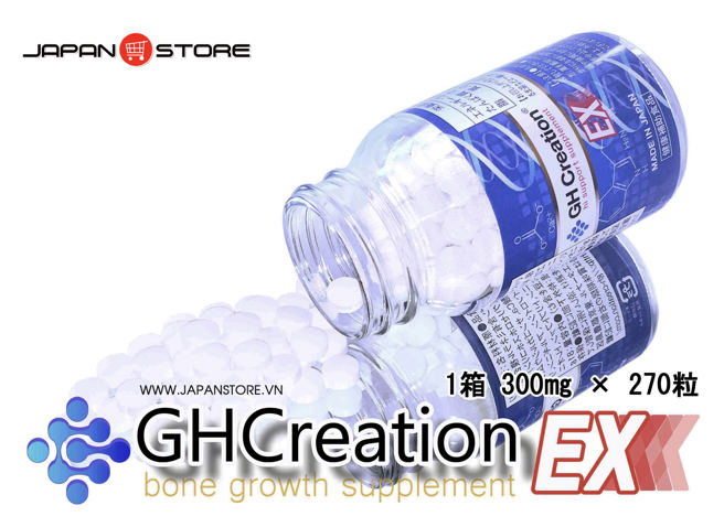 Viên uống tăng trưởng chiều cao GH Creation EX 270 viên Nhật Bản 5