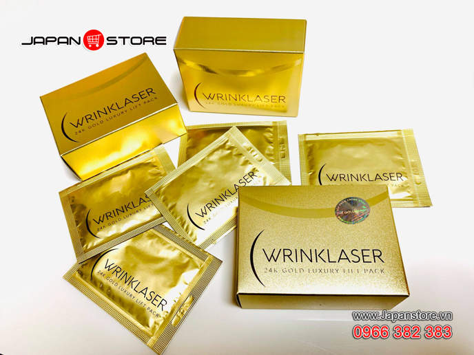 WRINKLASER 24K LUXURY LIFT PACK - Mặt nạ vàng WrinkLaser 24k _03